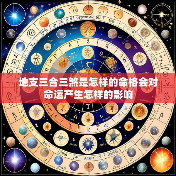 地支三合三煞是怎样的命格会对命运产生怎样的影响