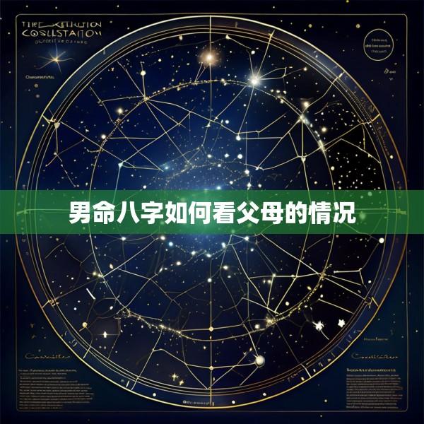 男命八字如何看父母的情况