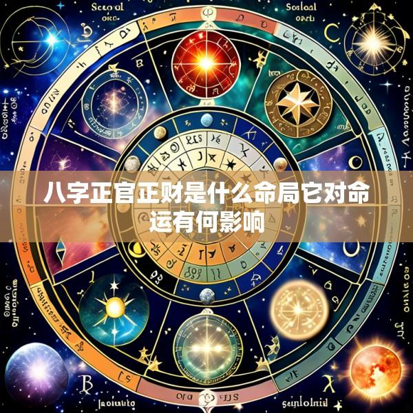 八字正官正财是什么命局它对命运有何影响