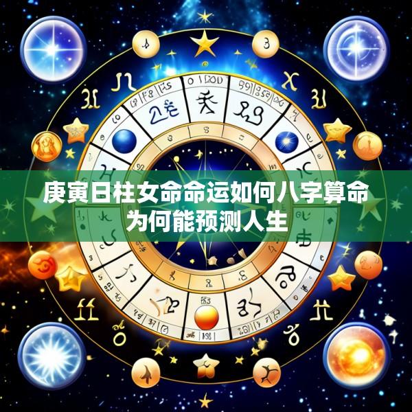 庚寅日柱女命命运如何八字算命为何能预测人生