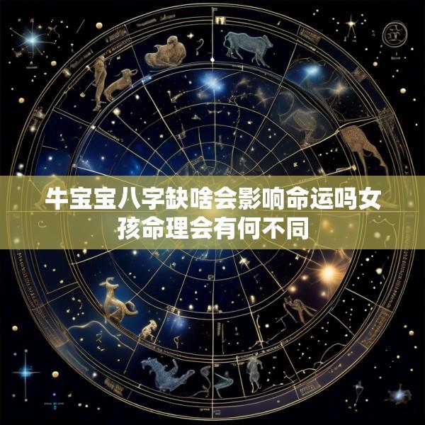牛宝宝八字缺啥会影响命运吗女孩命理会有何不同
