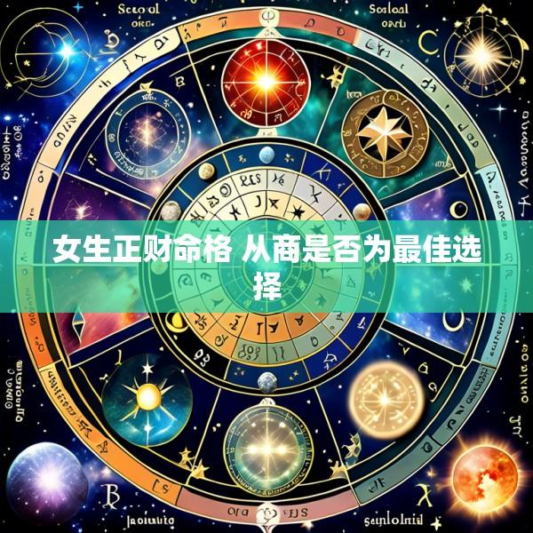 女生正财命格 从商是否为最佳选择