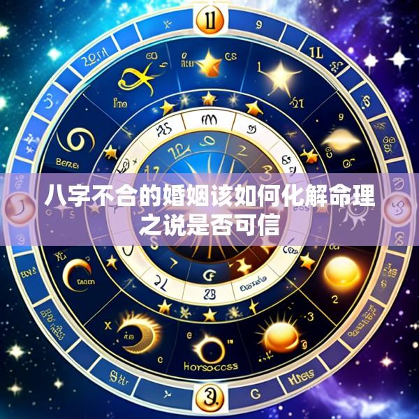 八字不合的婚姻该如何化解命理之说是否可信