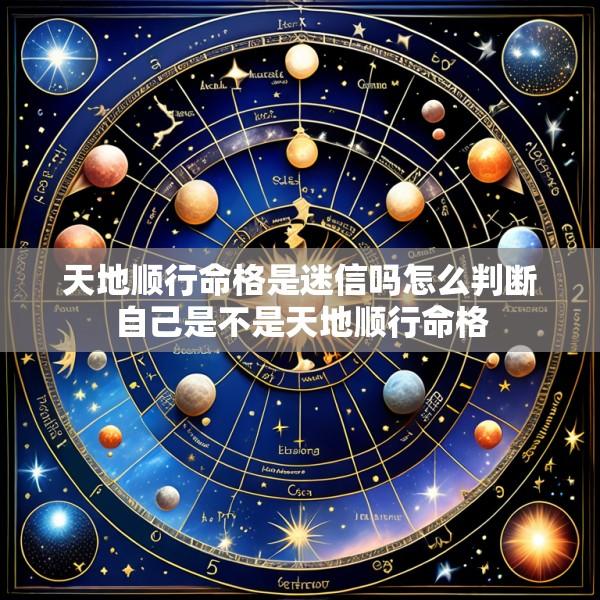 天地顺行命格是迷信吗怎么判断自己是不是天地顺行命格