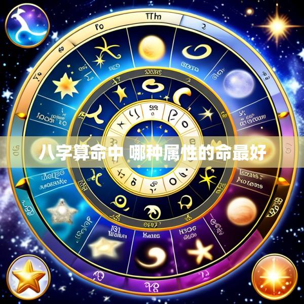 八字算命中 哪种属性的命最好