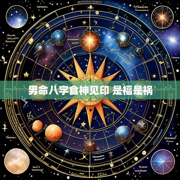 男命八字食神见印 是福是祸