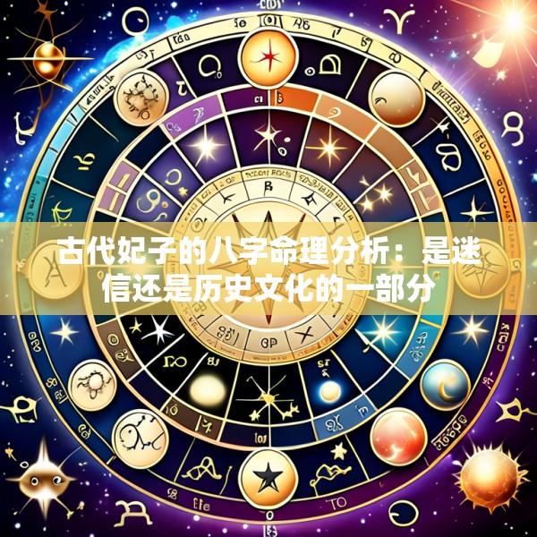 古代妃子的八字命理分析：是迷信还是历史文化的一部分