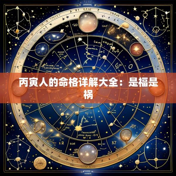 丙寅人的命格详解大全：是福是祸