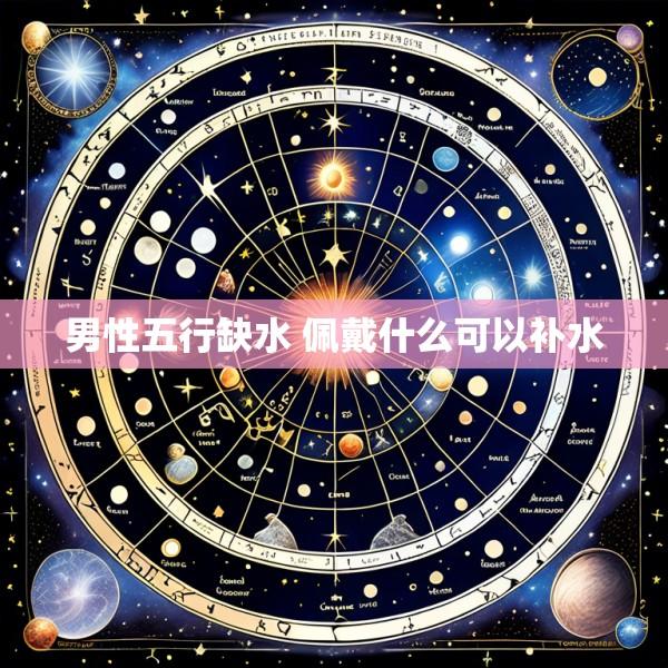 男性五行缺水 佩戴什么可以补水