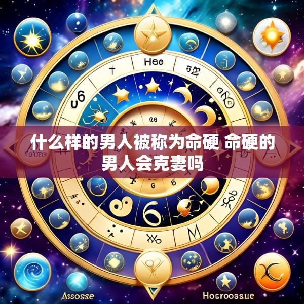 什么样的男人被称为命硬 命硬的男人会克妻吗