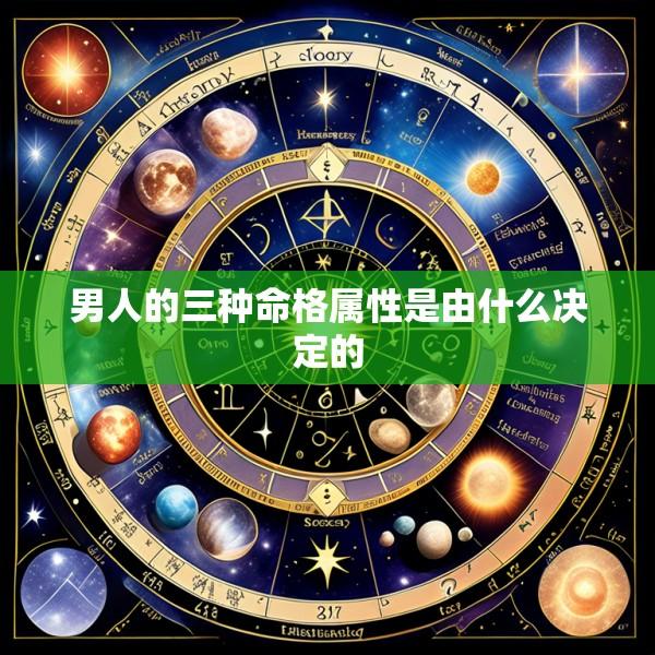 男人的三种命格属性是由什么决定的