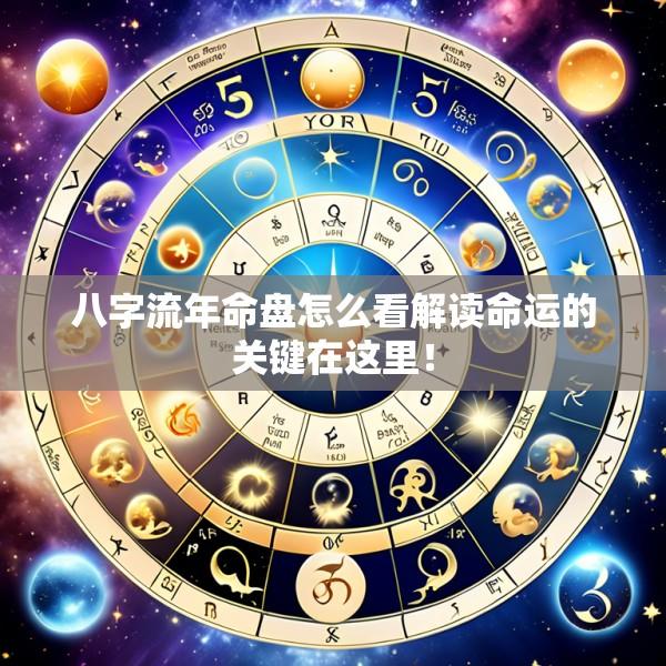 八字流年命盘怎么看解读命运的关键在这里！