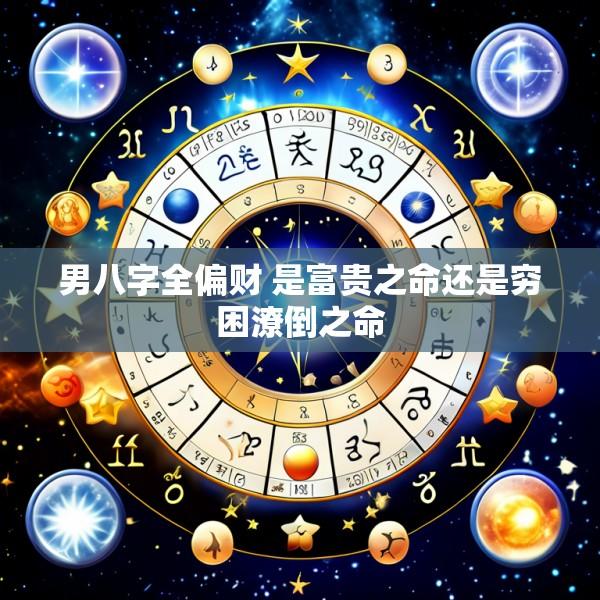 男八字全偏财 是富贵之命还是穷困潦倒之命