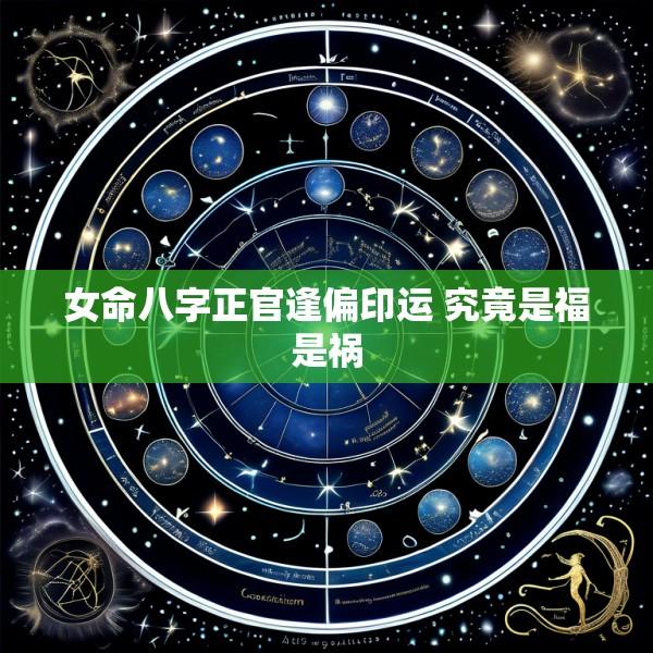 女命八字正官逢偏印运 究竟是福是祸
