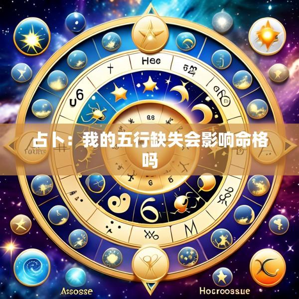 占卜：我的五行缺失会影响命格吗