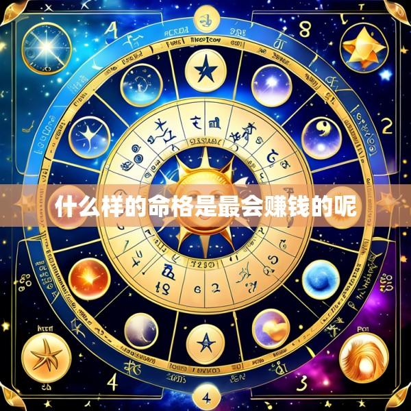 什么样的命格是最会赚钱的呢