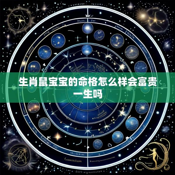 生肖鼠宝宝的命格怎么样会富贵一生吗
