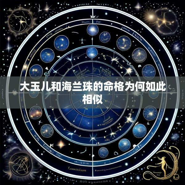 大玉儿和海兰珠的命格为何如此相似
