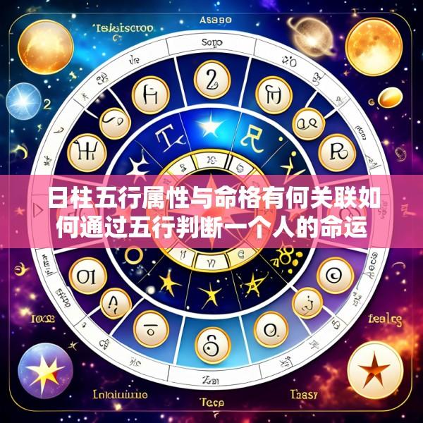 日柱五行属性与命格有何关联如何通过五行判断一个人的命运