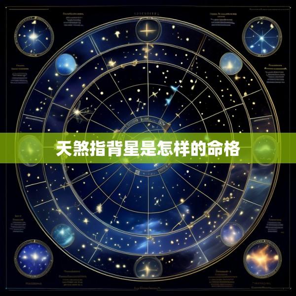 天煞指背星是怎样的命格