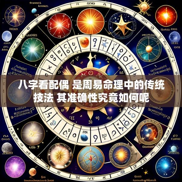 八字看配偶 是周易命理中的传统技法 其准确性究竟如何呢