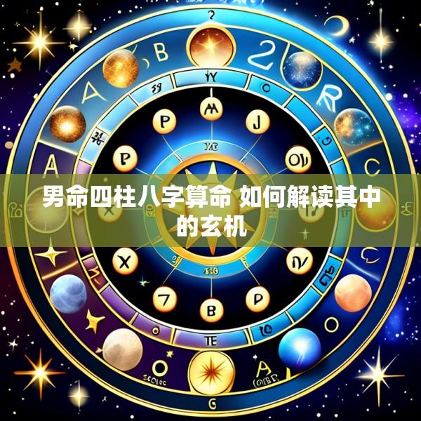 男命四柱八字算命 如何解读其中的玄机