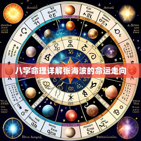 八字命理详解张海波的命运走向