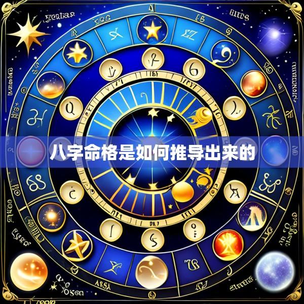 八字命格是如何推导出来的