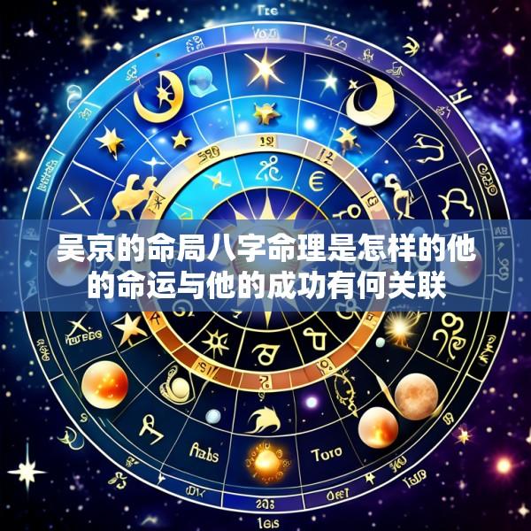 吴京的命局八字命理是怎样的他的命运与他的成功有何关联