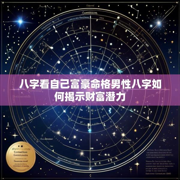 八字看自己富豪命格男性八字如何揭示财富潜力