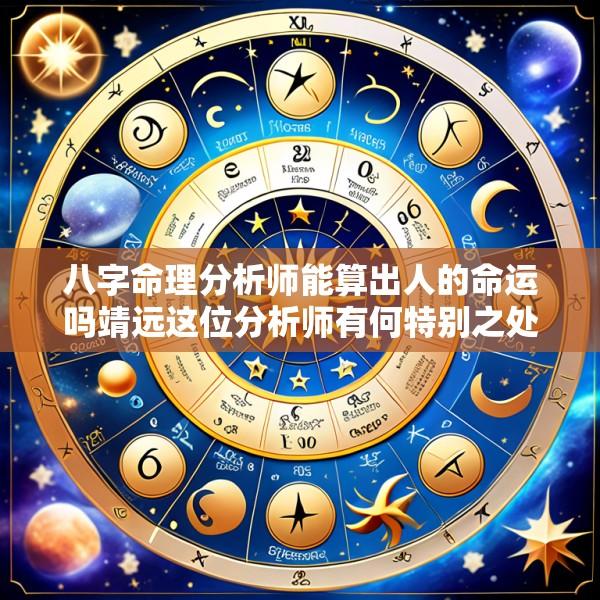 八字命理分析师能算出人的命运吗靖远这位分析师有何特别之处