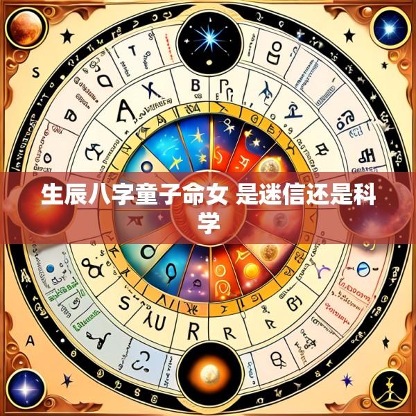 生辰八字童子命女 是迷信还是科学