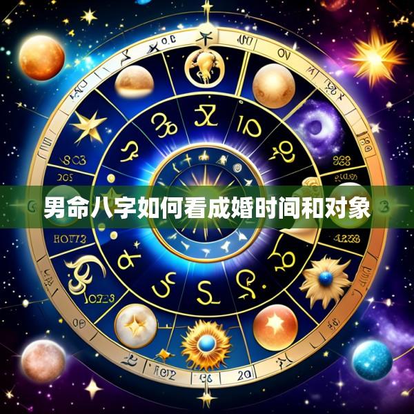男命八字如何看成婚时间和对象