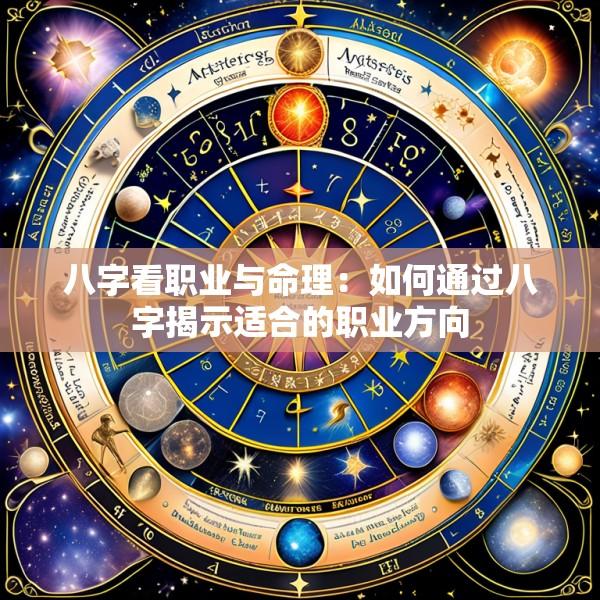 八字看职业与命理：如何通过八字揭示适合的职业方向