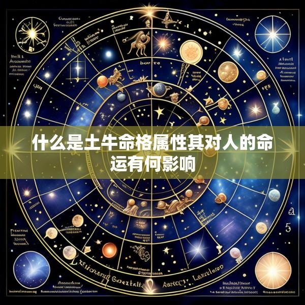 什么是土牛命格属性其对人的命运有何影响
