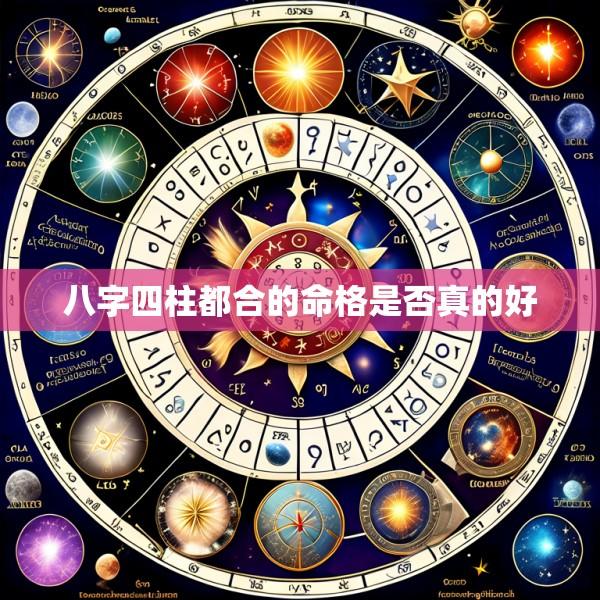 八字四柱都合的命格是否真的好