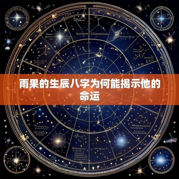 雨果的生辰八字为何能揭示他的命运