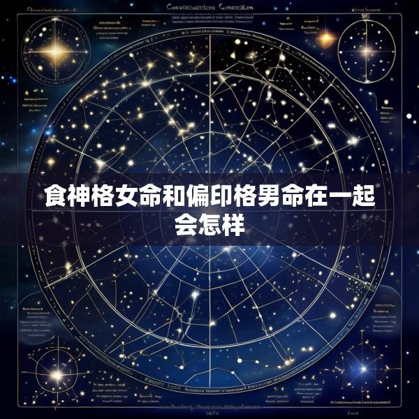 食神格女命和偏印格男命在一起会怎样