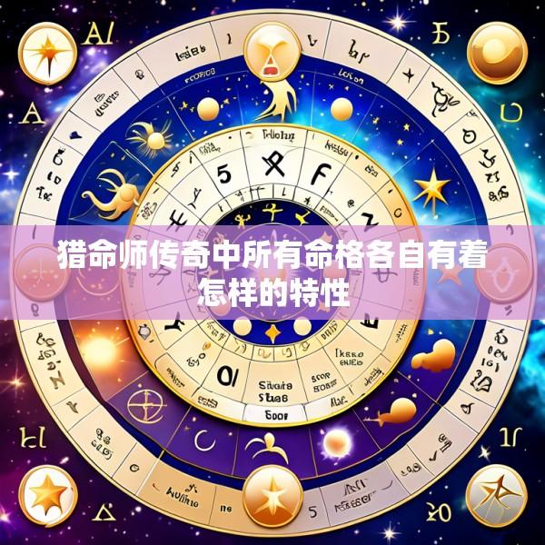 猎命师传奇中所有命格各自有着怎样的特性