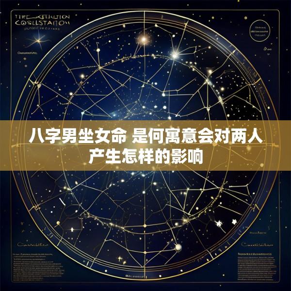 八字男坐女命 是何寓意会对两人产生怎样的影响