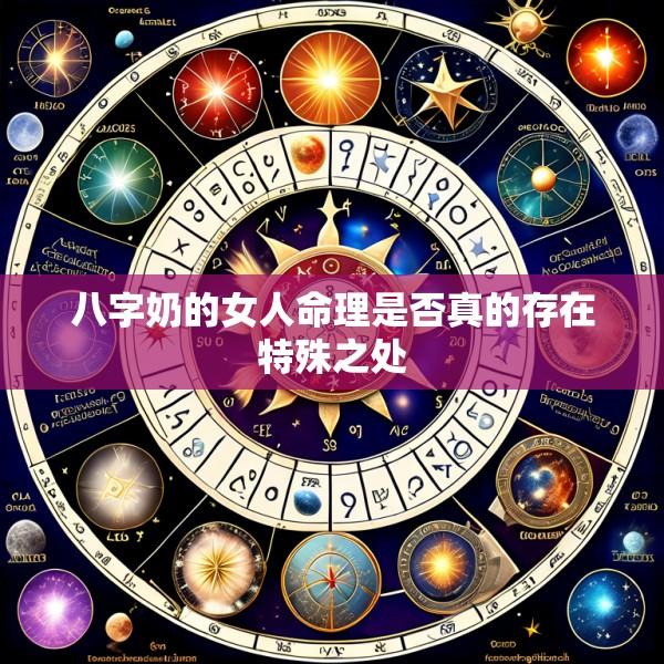 八字奶的女人命理是否真的存在特殊之处