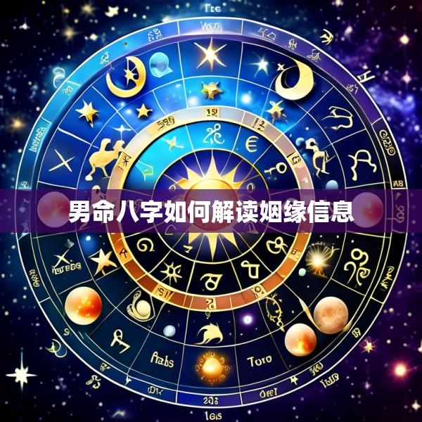 男命八字如何解读姻缘信息