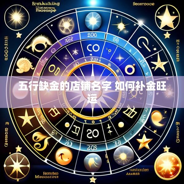 五行缺金的店铺名字 如何补金旺运