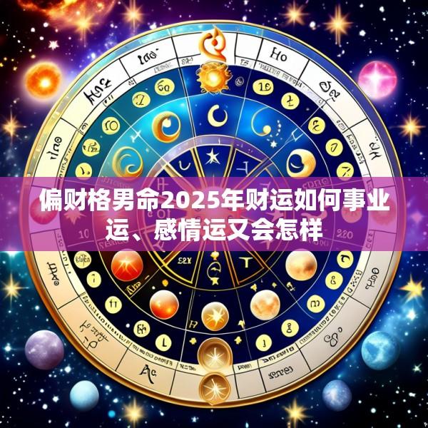 偏财格男命2025年财运如何事业运、感情运又会怎样