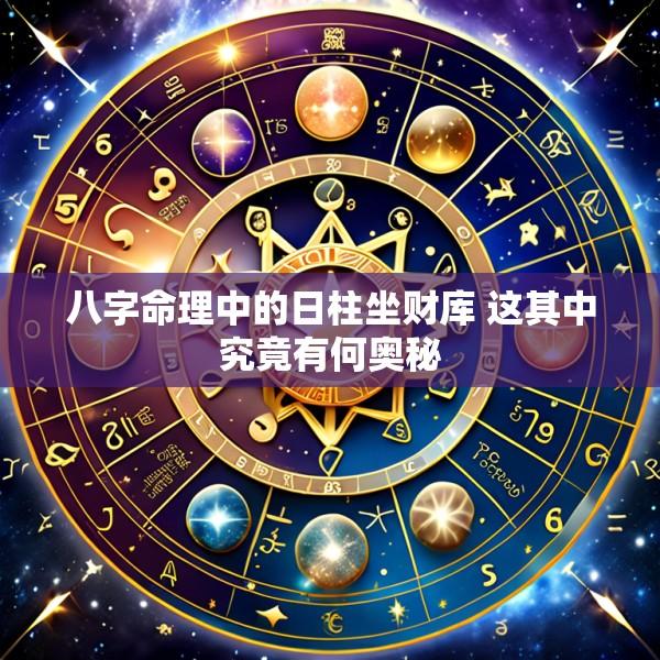 八字命理中的日柱坐财库 这其中究竟有何奥秘