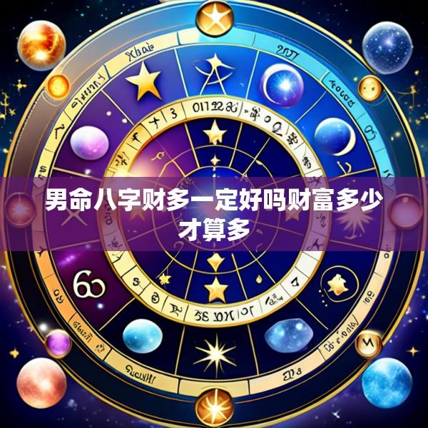 男命八字财多一定好吗财富多少才算多