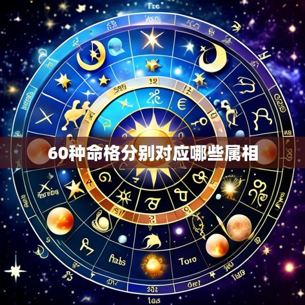 60种命格分别对应哪些属相