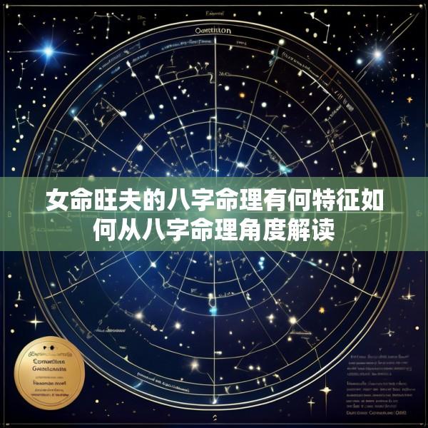 女命旺夫的八字命理有何特征如何从八字命理角度解读