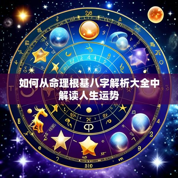 如何从命理根基八字解析大全中解读人生运势