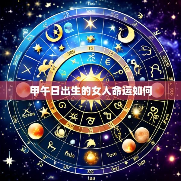 甲午日出生的女人命运如何